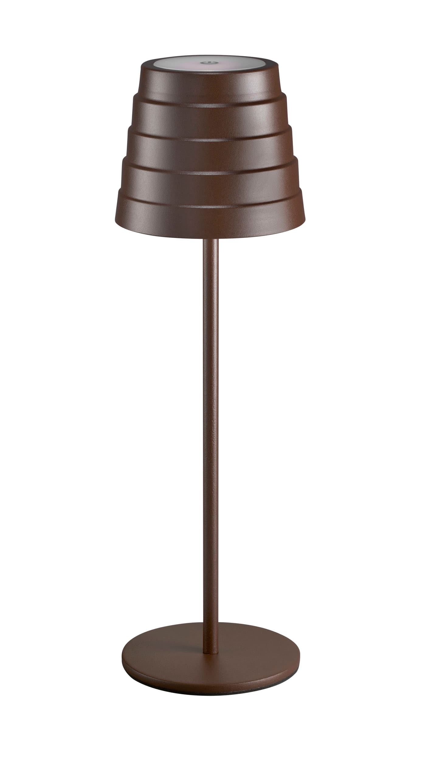 BOT LIGHTING SRL - BTLMAYA-C LAMPADA DA TAVOLO RICARICABILE CORTEN 3W