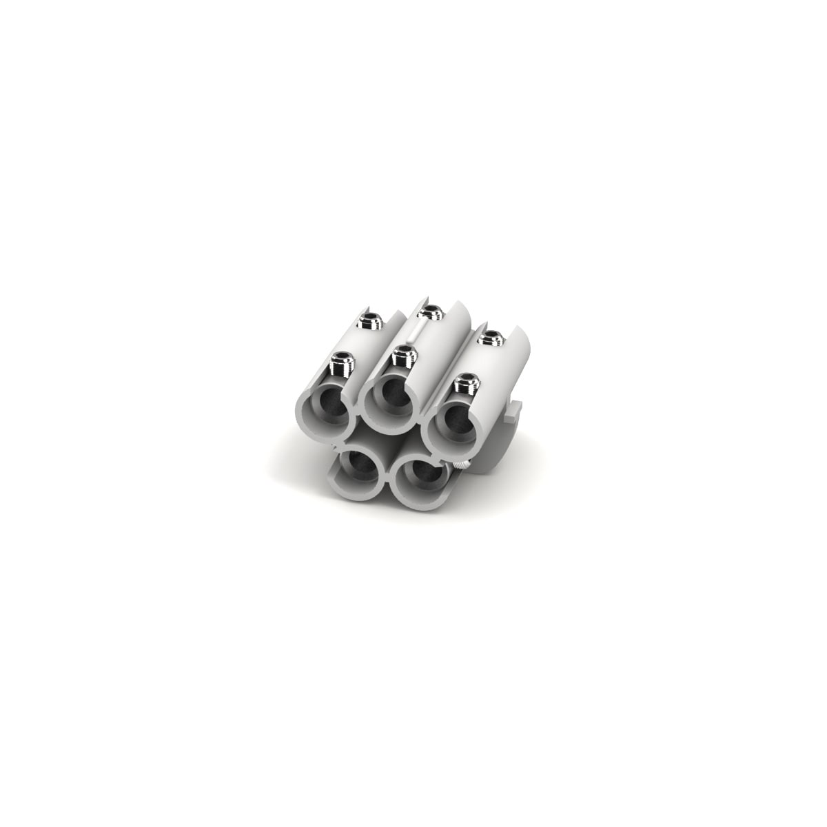 ETELEC ITALIA SPA - ETLMC0510RJ MORSETTIERA PENTAPOLARE AL/CU 1.5-10 MM2