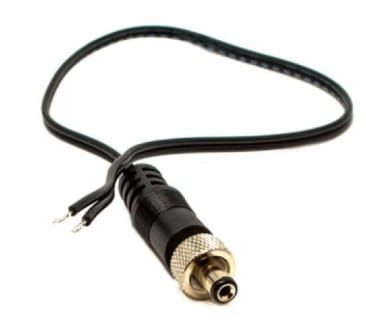MARCOM SRL - MCMCBLPJ21NOPENBK30 POWER CABLE W/THREADED JACK 5,5/2/1 WITH