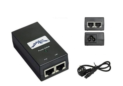 MARCOM SRL - MCMPOE-48-24W-G ALIMENTATORE POE UBIQUITI 48V, 0,5A 24W