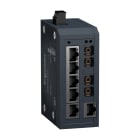 SCHNEIDER ELECTRIC - SNRMCSESU083F2CU0 switch di rete, Modicon Networking, standard non gestito, 6 porte per rame con 2 porte per fibra ottica multimodale