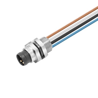 WEIDMULLER - WEI1861290000 SAIE-M8R-4-0.5U-FP-M8