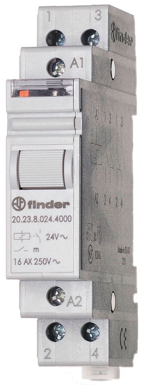 FINDER SPA - FIN202391104000 RELE AD IMPULSI 17.5MM 1NO+1NC 16A