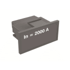 ABB SPA - ABB1SDA074224R1 RATING PLUG 1000 E1.2..E6.2