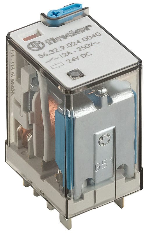 FINDER SPA - FIN563291250090 RELE DI POTENZA 2 CONTATTI 12A