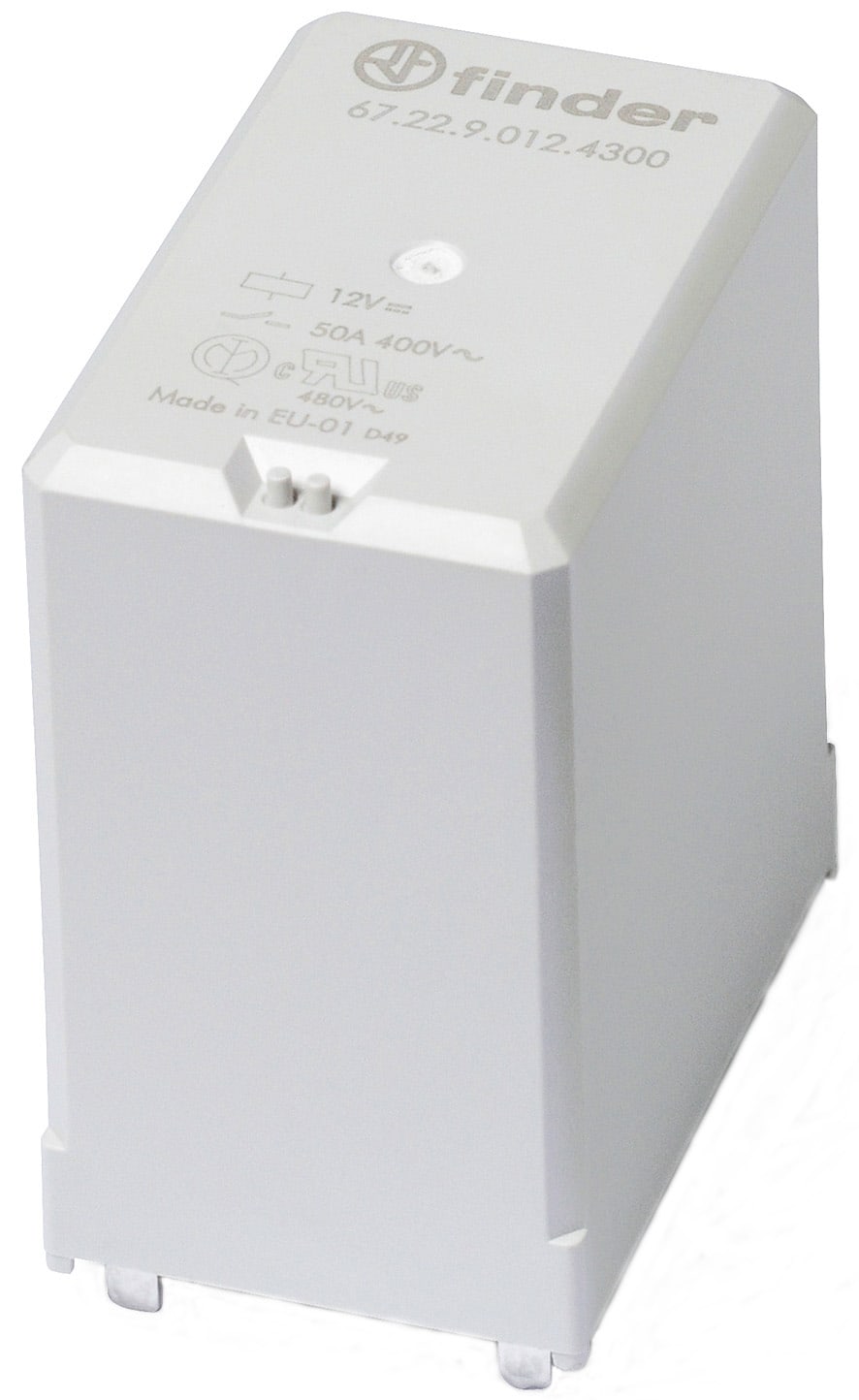 FINDER SPA - FIN672290244300 RELE DI POTENZA C.S. 2 CONTATTI 50A