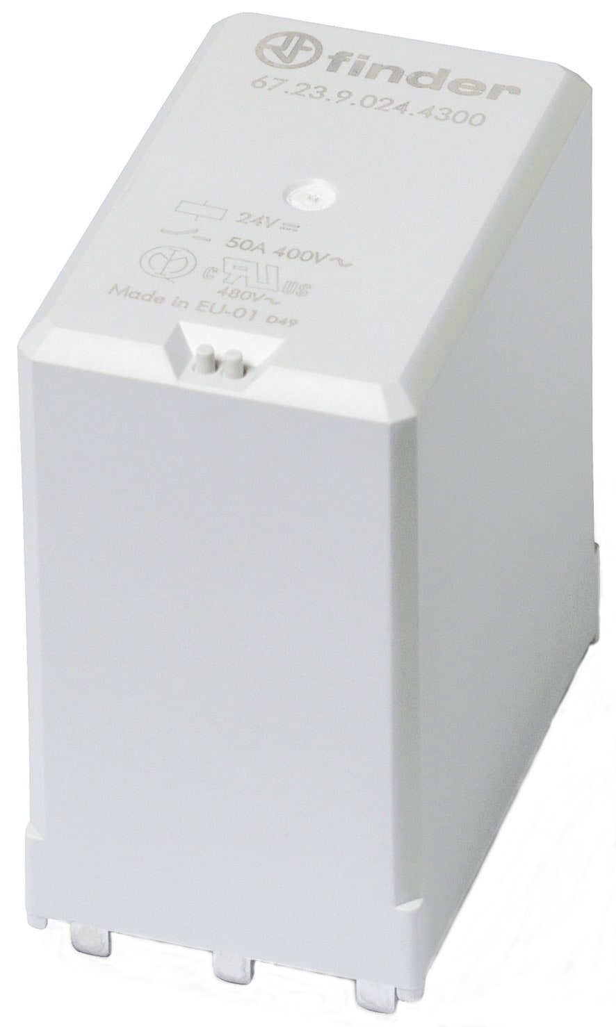 FINDER SPA - FIN672390124300 RELE DI POTENZA C.S. 3 CONTATTI 50A