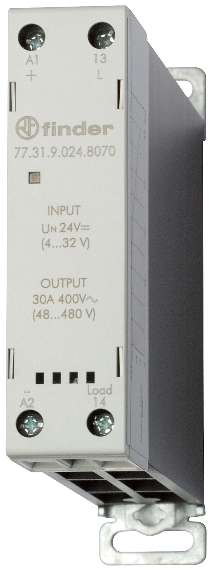 FINDER SPA - FIN773190248070 RELE MODULARE SSR POTENZA 30A 22.5MM