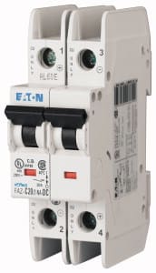 EATON - EAO120638 FAZ-C6/2-NA-DC INT.AUT 2P 6A C UL489B