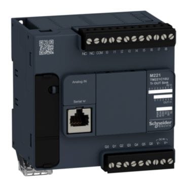 SCHNEIDER ELECTRIC - SNRTM221C16U CONTROLLORE M221 16 I/O TR NPN