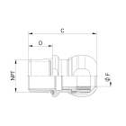 LAPP ITALIA SRL - LPP53806780 SKINTOP INOX NPT 1/2