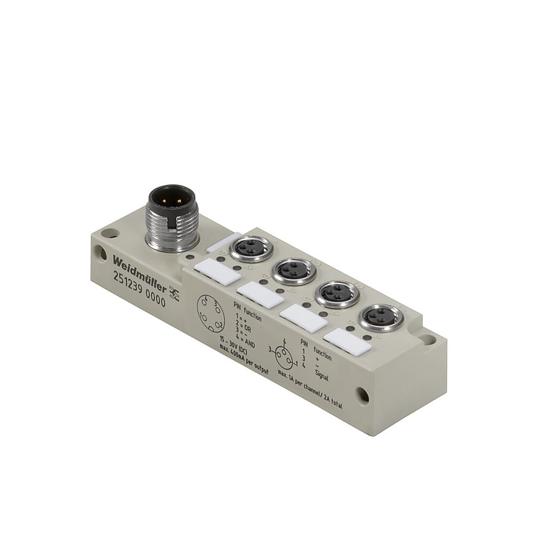 WEIDMULLER - WEI2512390000 SAI-04L-VP12-3A-M08L-LOG