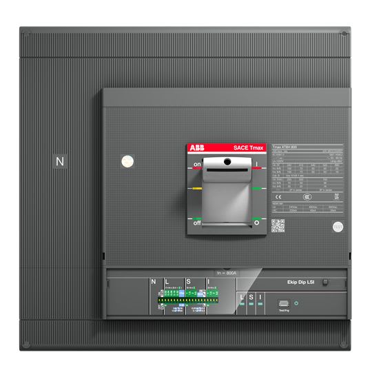 ABB SPA - ABB1SDA107584R1 XT6S 800 EKIP DIP LSI IN=630 4P F F