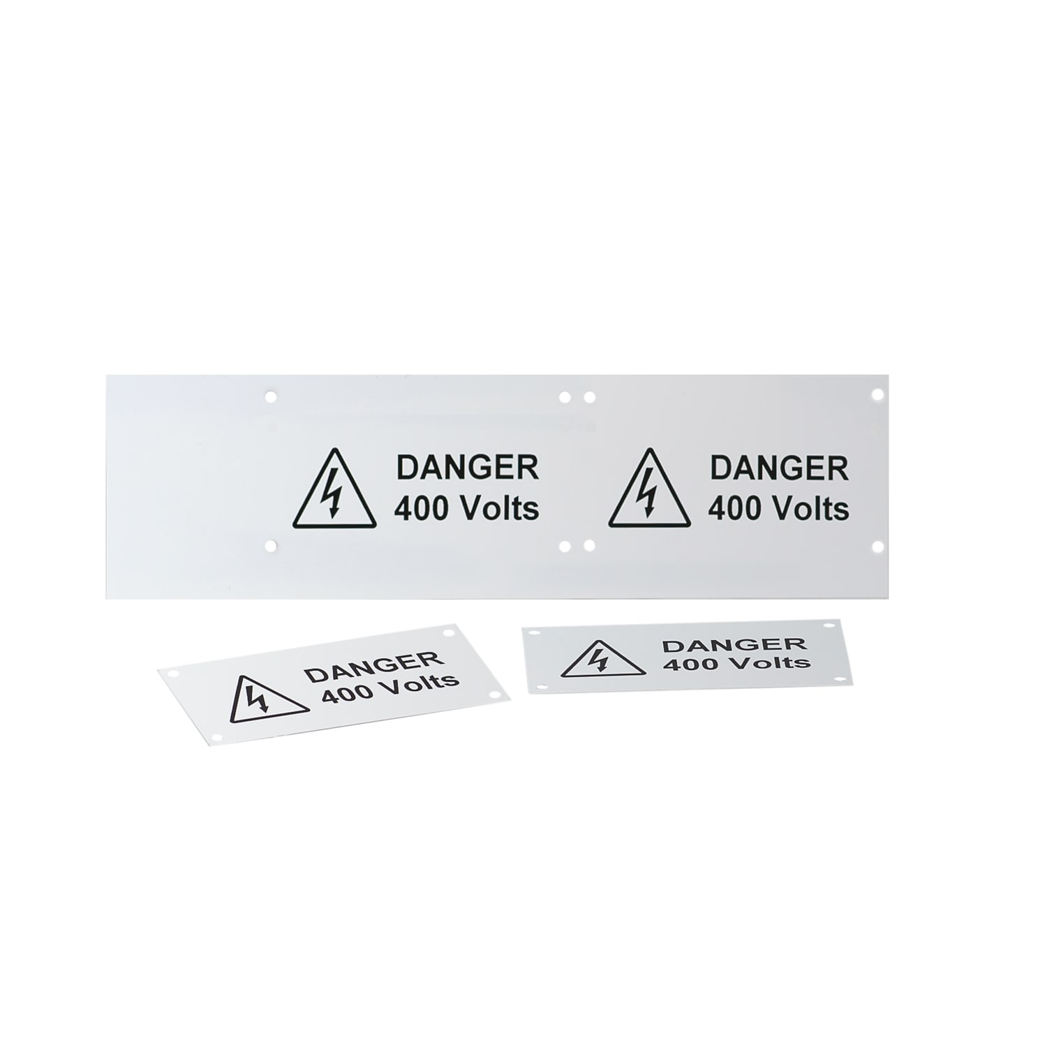 GRAFOPLAST SRL - GRAEVO3070W TARGA QUADRO PVC BIANCO 70X30MM 33PZ