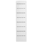 GRAFOPLAST SRL - GRAEVOSL027013Y SEGNACAVO AUTOLAMINANTE GIALLO 27X13 800
