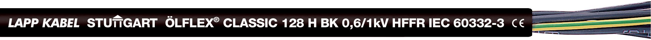 LAPP ITALIA SRL - LPP1123530 OLFLEX CLASSIC 128 H BK 0,6/1 KV 4G1,5