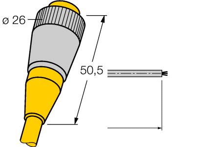 TURCK BANNER SRL - TUKU2037-1 RKM 31-5M