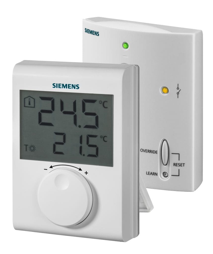 SIEMENS - BUILDING T - BCTS55770-T378 RDH100RF/SET T.AMBIENTE,LCD, BATTERIE,WL