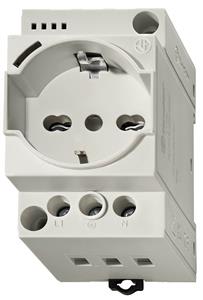 FINDER SPA - FIN7U0082300000 PRESA DA QUADRO GRIGIA