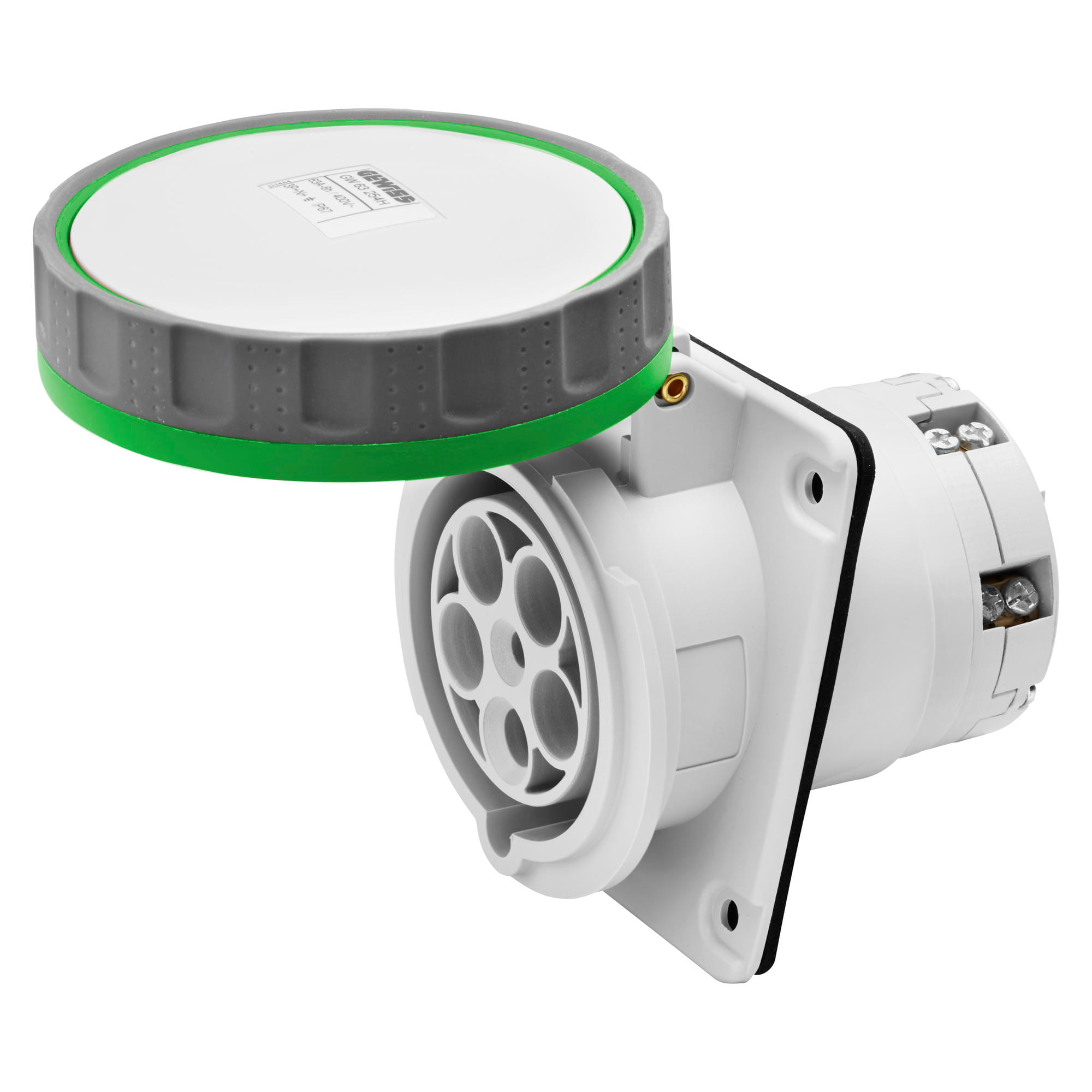 GEWISS - GEWGW63260H PR.INC.10° HP IP67 2P+T 63A >50V 10H