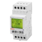 GEWISS - GEWGWD6782 INTERRUTTORE ORARIO SETTIMANALE - RISERVA CARICA 5 ANNI - 1 CONTATTO IN SCAMBIO - 2 MODULI