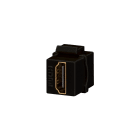 GEWISS - GEWGW38056 ACCOPPIATORE HDMI KEYSTONE JACK NERO