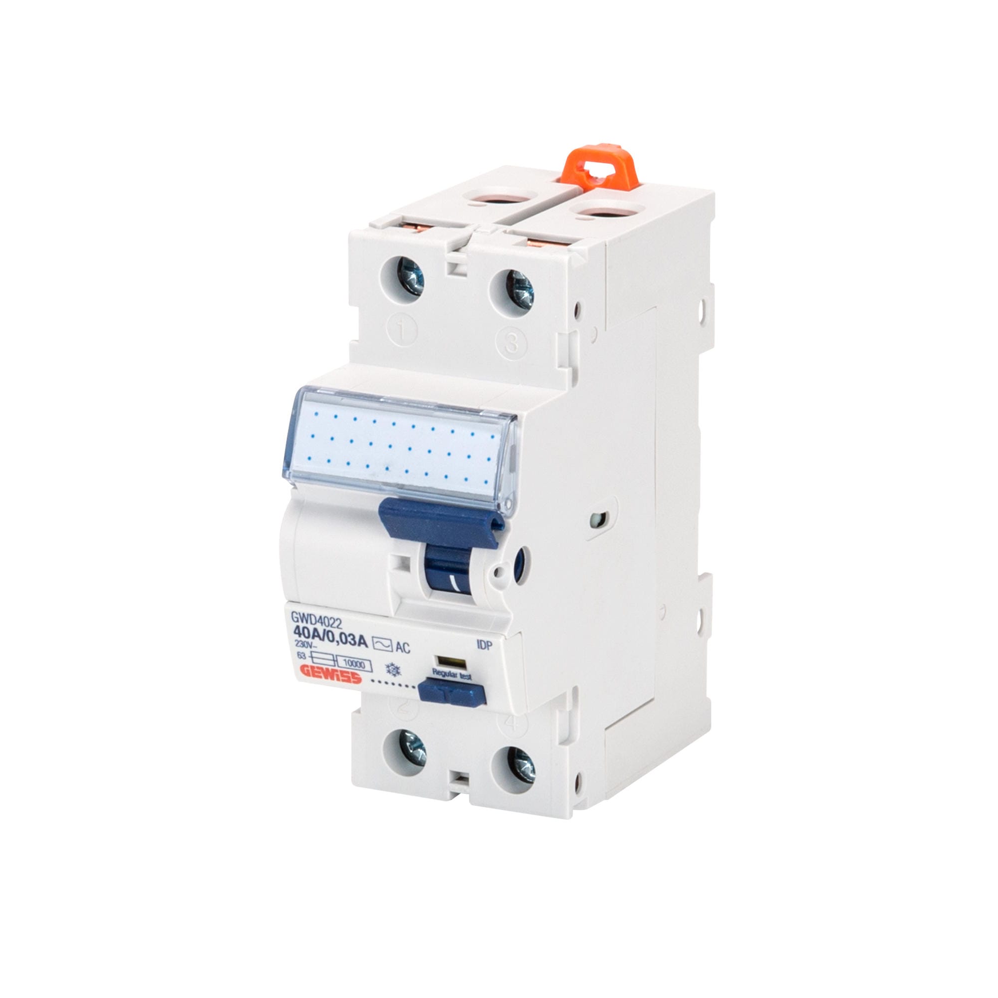 GEWISS - GEWGWD4011 INT.DIFF.PURO 2P 25A A/0,01 2M