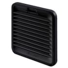 FINDER SPA - FIN7F02000020000 FILTRO SCARICO STANDARD NERO(125X125MM)