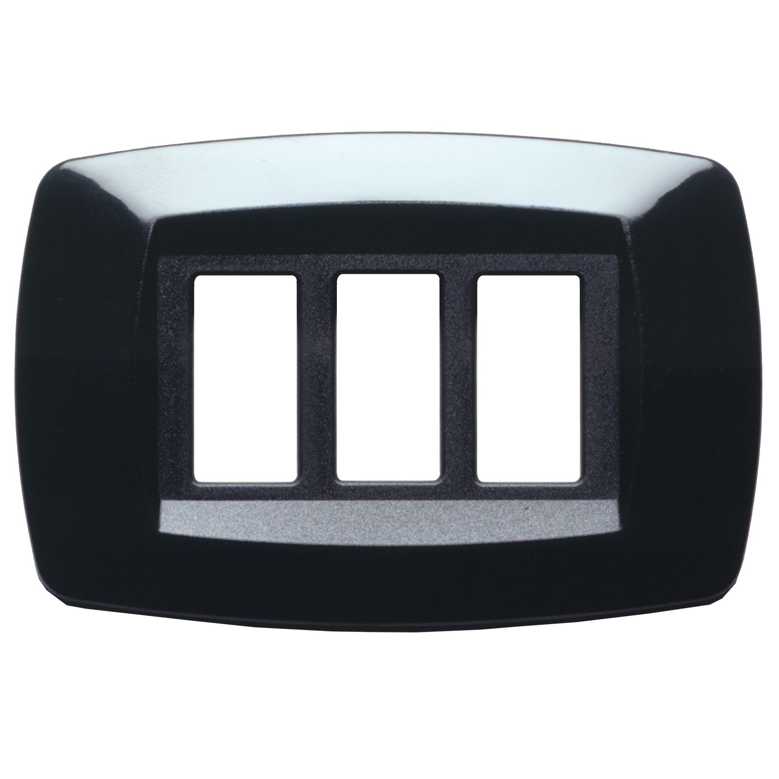 MASTER SRL - MSTMD203 PLACCA MODI 3 POSTI NERO