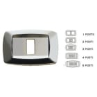 MASTER SRL - MSTMD222 PLACCA MODI 2 POSTI ARGENTO