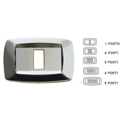 MASTER SRL - MSTMD224 PLACCA MODI 4 POSTI ARGENTO