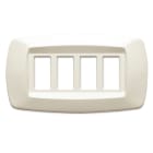 MASTER SRL - MSTMD284 PLACCA MODI 4 POSTI AVORIO