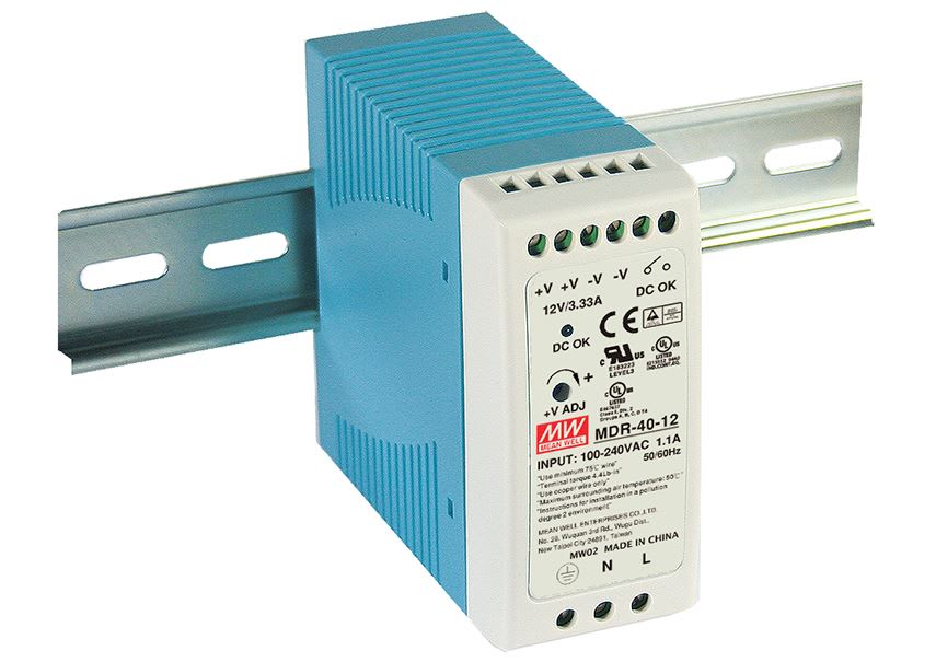 DIGIMAX SRL - DIXMDR-40-5 ALIMENTATORE DIN RAIL 5V 6A 40W
