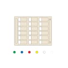 CEMBRE SPA - CEM49951-023 SEGNACAVO MG-KMP050 AD.BIANCO 15X23 MAX=