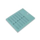 CEMBRE SPA - CEM71058-HF TARGHETTE PER PLC, PREFUSTELLATE, IN POLICARBONATO, HALOGEN FREE