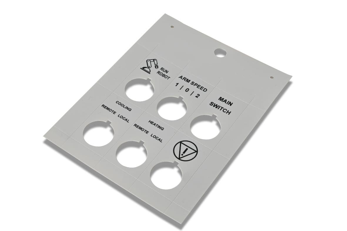 CEMBRE SPA - CEM15080-HF TARGH.MG-PTS GRIGIA 40X30 HALOGEN FREE