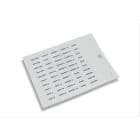 CEMBRE SPA - CEM45089 TARGHETTA MG-TAR BIANCA 8X55X0,3 X COMPO