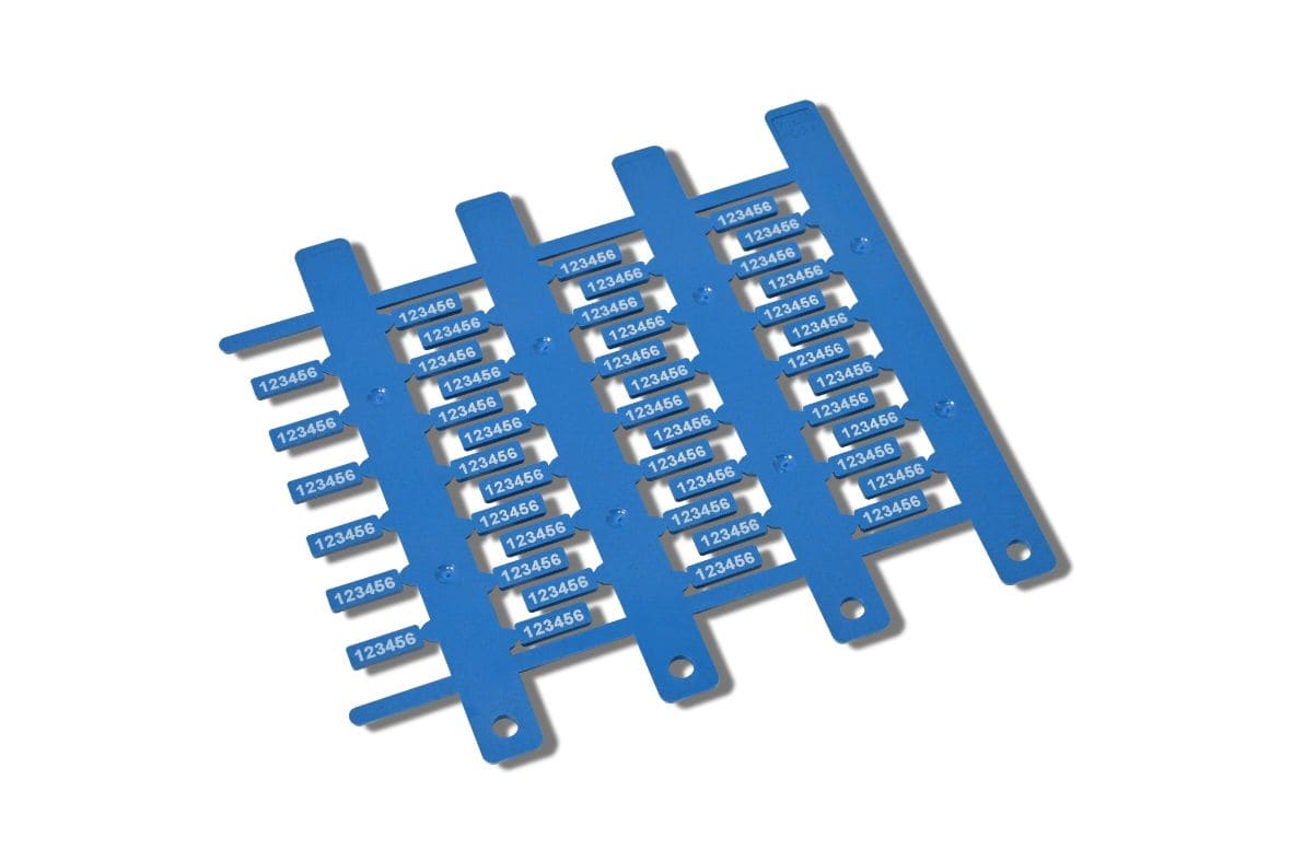 CEMBRE SPA - CEM40060-MD TARGHETTA MG-TPM BLU 4X10MM METALDETECAB