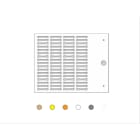 CEMBRE SPA - CEM42094B-HF TARGHET.MG-TPMF BIANCA 4X18MM HALOGEN FR