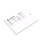 CEMBRE SPA - CEM88973 TARGA QUADRO MG-VRT-A AD.BIANCA PVC 20X1