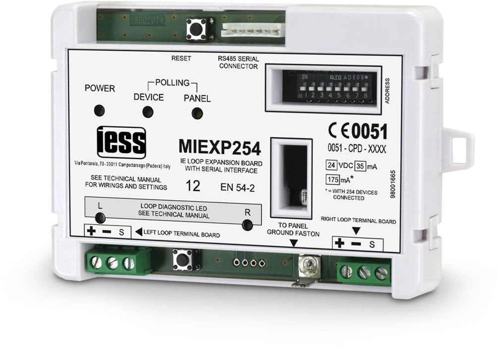 IESS SRL - EAAMIEXP254 SCHEDA LOOP IE X CENTRALE MEC44