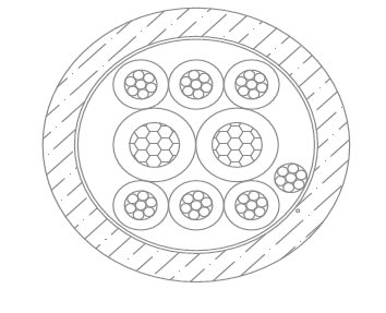 MICRO TEK SRL - MIKB275622XXX CAVO DA INTERRAMENTO 2X0.75 6X0.22 FRPE