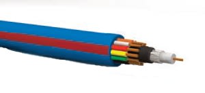 BERICA CAVI SPA - BECB41TLC2BLUM MINI RG 59 + 2X1,5 CEI UNEL 36762 BLU ES