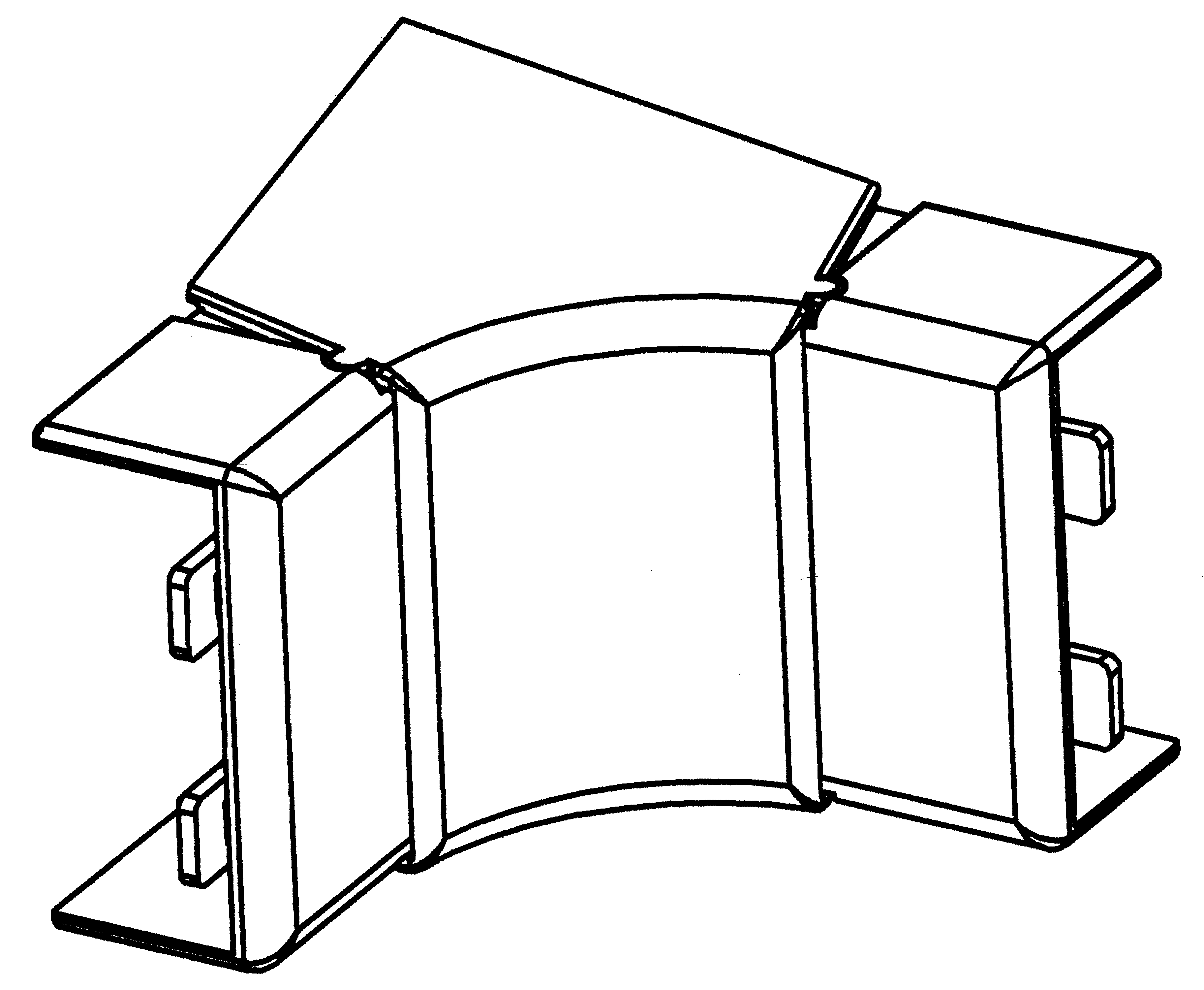 CANALPLAST - CANMINI41IVBEU ANG.INT.VAR.20X10 BIA 9010