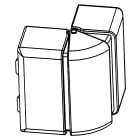 CANALPLAST - CANMINI31EVBEU ANG.EST.VAR.40X16 BIA 9010