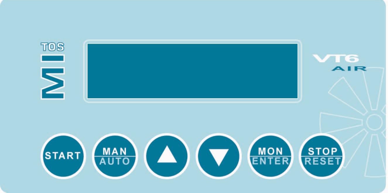 TECNO BI SRL - TNBVT6-MITOS-B-AIR TERMINALE OPERATORE REM LCD MITOS VT6 AI