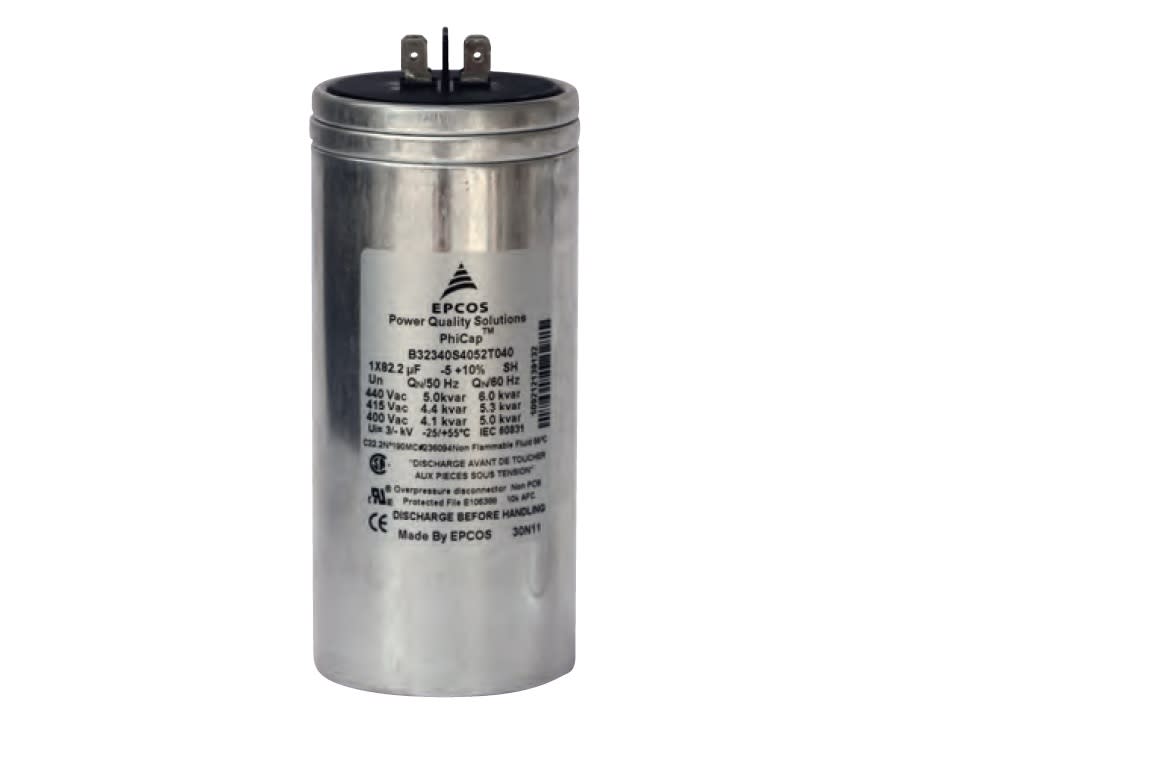 TRENDFIN SRL - TRDND0824ZZ CONDENSATORE MONOFASE MKP - 82 - 440 V