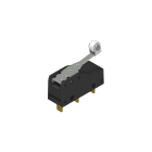 PIZZATO ELETTRICA - PZZMK H12D42 MICROINTERRUTTORE A LEVA CON ROTELLA