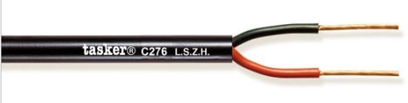 MILAN SRL - MLNC276 L.S.Z.H. 2X2,50CAVO PER CASSE ACUSTICHE - LSZH