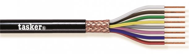 MILAN SRL - MLNC 8025 CPR 8X0,25CAVO SCHERMATO A TRECCIA - CERTIFI